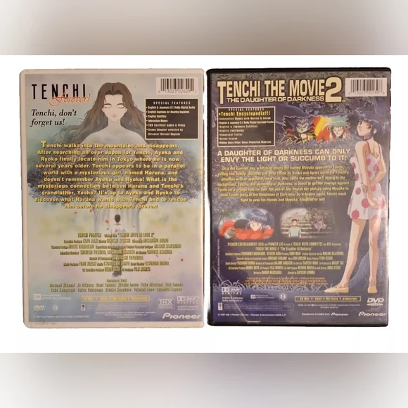 Tenchi the Movie 2 - The Daugher of Darkness And Tenchi Forever The Movie DVDs - Picture 4 of 4